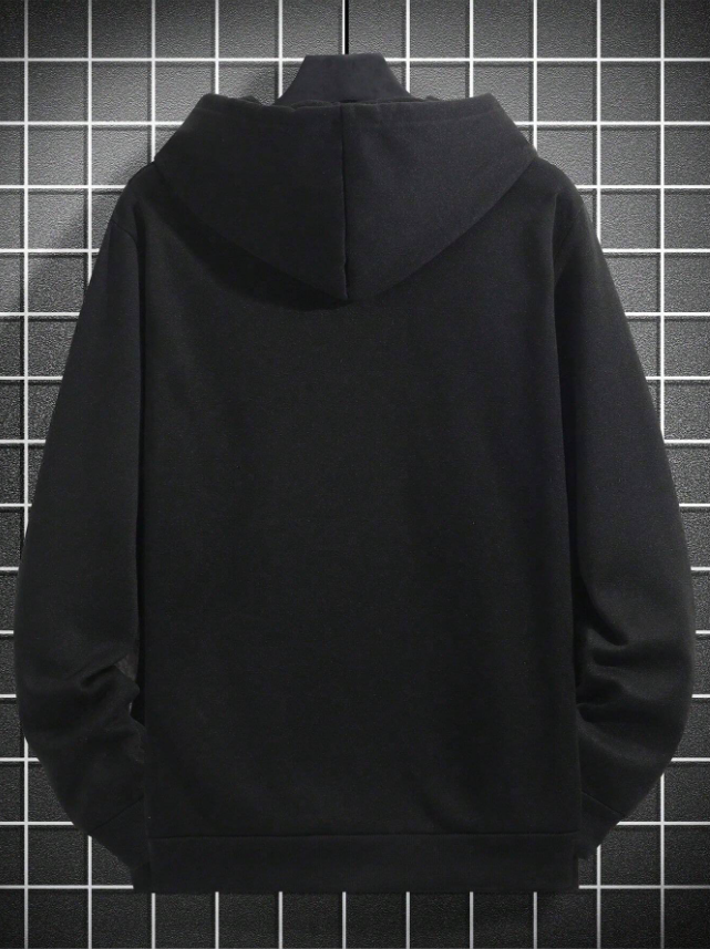 Hoodie Preto VYRONA – Estilo e Conforto